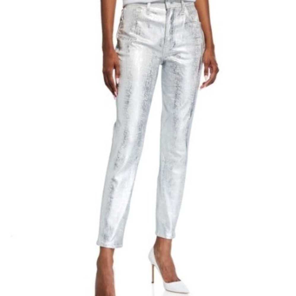 Siver shiny Iris jeans